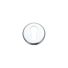 Zoo Hardware Stanza Euro Profile Escutcheon - Polished Chrome