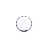 Zoo Hardware Stanza Standard Profile Escutcheon - Polished Chrome