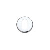 Zoo Hardware Stanza Oval Profile Escutcheon - Polished Chrome