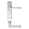 Leon lever on latch backplate