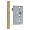 DIN lift To Lock - 72mm c/c 1 Pc Forend Square PVD Satin Brass