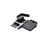 Size 3-6 Double Rebated Door Selector - Complete With 102mm Arm, Standard Rebate Catch