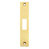 Square Forend, Strike and Escutcheon Pack t/s ZFB01 Fire Brigade Lock, PVD Satin Brass Finish