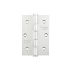 Stainless Steel Slim Knuckle Door Hinge 76 x 52 x 1.5mm