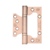 Grade 11 flush / interleaf hinge pair