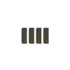 1mm 100mm x 30mm Intumescent T/S Vier and Zoo - 102x76mm Hinges - 6 Pads per Pack - Graphite