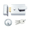 Broad Nightlatch - 60mm c/w 5 Pin Cylinder