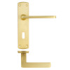 Leon lever on lock backplate