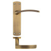 Toledo Lever on latch backplate