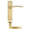 Toledo Lever on latch backplate