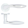 Cadiz Lever on Rose Polished Chrome