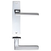 Venice lever on latch backplate