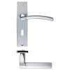 Amalfi lever on lock backplate