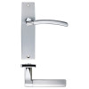 Amalfi lever on latch backplate