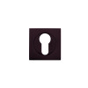 Square euro profile escutcheon