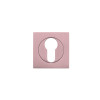 Square euro profile escutcheon