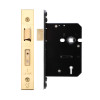 5 Lever Sash Lock - 76mm C/W PVD Forend and Strike